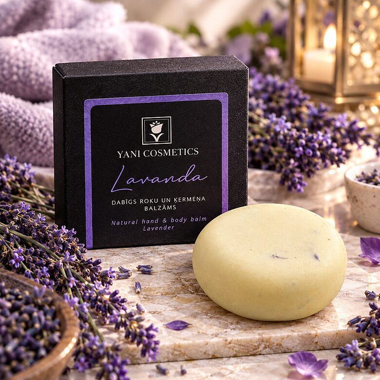 Roku un ķermeņa balzāms Lavanda. 80g.