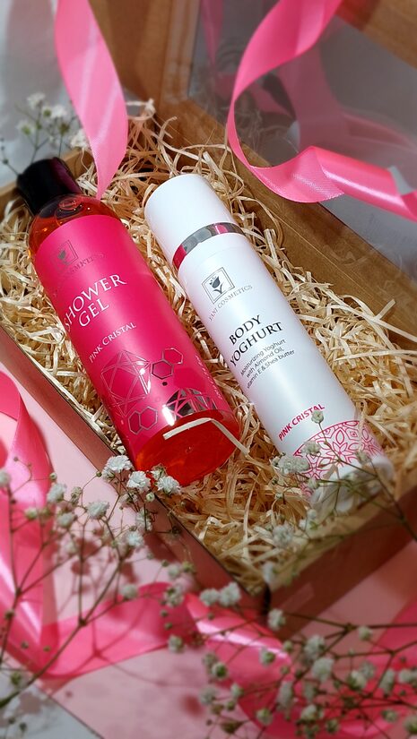 Dāvanu komplekts "Rozā elegance"