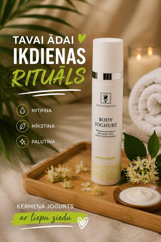 Ķermeņa jogurts Liepu ziedu medus. 100g