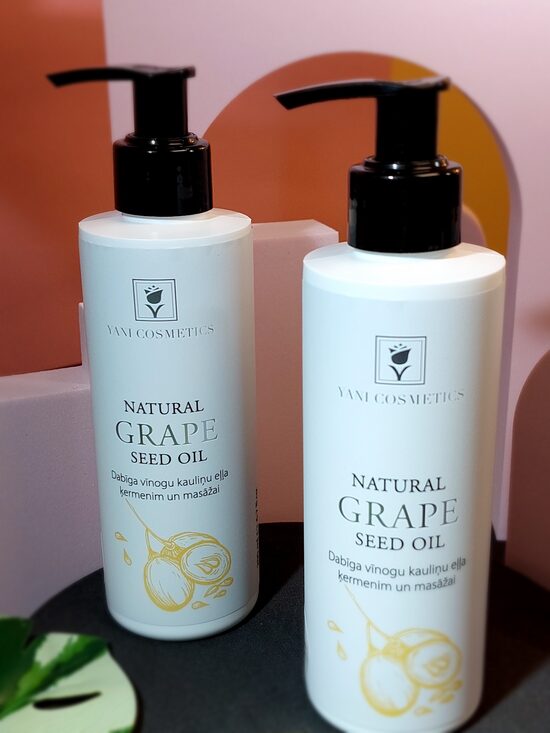 Vīnogu kauliņu eļļa. 200ml