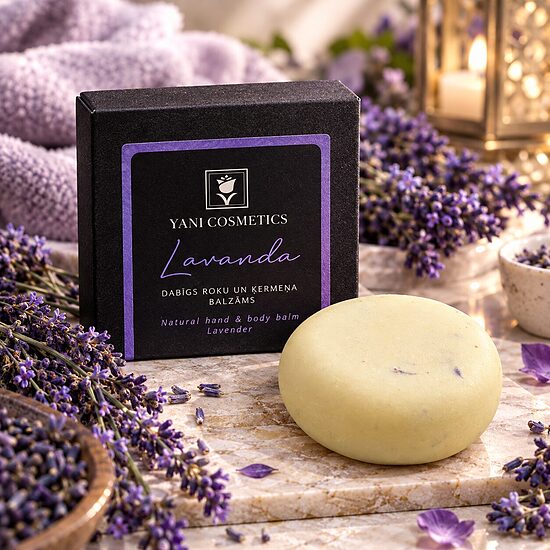 Roku un ķermeņa balzāms Lavanda. 80g.